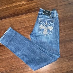 Women midi me jeans brand new size 30